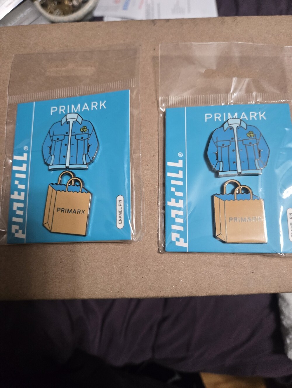 Primark Pair of Enamel Pins New